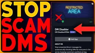 How to STOP Discord DM Scams in your Discord Server!