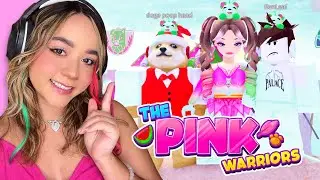 🔴LIVE With The PINK WARRIORS  | ROBLOX THE GAMES Event