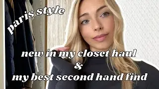 CLOSET MAKEOVER WHAT'S NEW IN MY LUXURY MINIMALIST CLOSET IN PARIS [shesfrench]