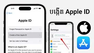 របៀបបង្កើត Apple ID Update ថ្មី 2024 - How to create apple id