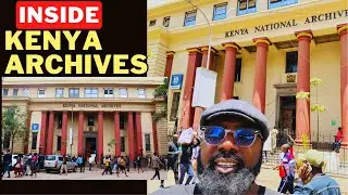 Inside the Kenya National Archives Nairobi Kenya | Hidden Treasures