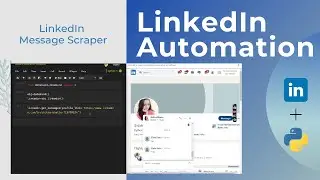 LinkedIn Message Scraper | LinkedIn Automation - Python,DataKund