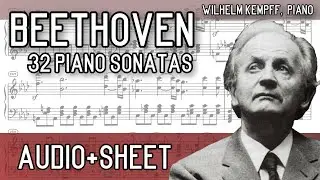 Beethoven - 32 Piano Sonatas (complete) (Audio+Sheet) [Kempff]