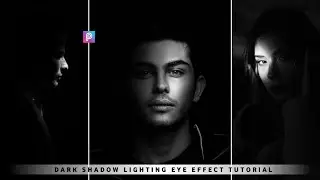 Picsart Dark Shadow Glowing Eye Effect Photo Editing Tutorial || Black Photo Editing Picsart