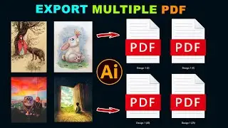 How to Export Multiple PDF Files at Once in Illustrator