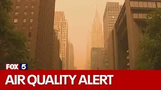 NYC officials issue air quality alert