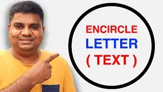 How To Circle A Letter In Microsoft Word