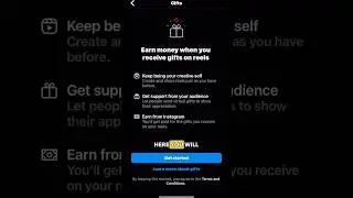 Earn Money with Instagram Gifts On Reels Models & Actors | how to setup payout account