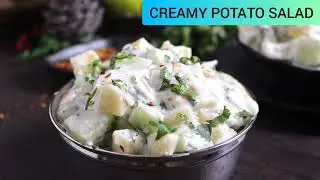 BEST & EASY, CREAMY POTATO SALAD RECIPE | PERFECT SIDE DISH FOR HOLIDAY DINNER TABLE