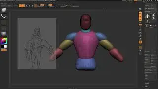 Zbrush Base Mesh Creation With Insert Mesh and Importing Objs!