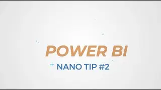 Power BI Nano Tip #2 - Formatting multiple measures at once