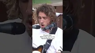 Who remembers @MattCorbyMusic ‘s Secret Garden shows? 🪴🎶🧡 #ausmusicmonth #mattcorby #aussieartists