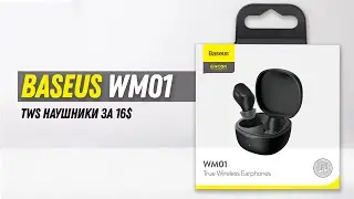 Baseus Encok WM01 - Беспроводные наушники от Baseus за 16$ (Aliexpress)