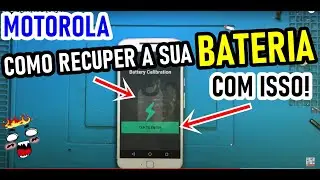 Celular DESLIGANDO com 20% 30% 50% %80 de CARGA Motorola? TENTE ISSO PRIMEIRO!