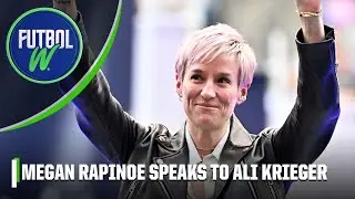 Megan Rapinoe INTERVIEW! Seattle Reign jersey retirement, life after football & more! | ESPN FC