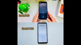 Video collages Redmi 9C vs Redmi 10C incoming calls