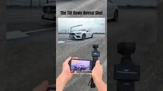 🎥 tilt down reveal shot w/ dji osmo pocket 3