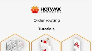 Order routing in HotWax Commerce