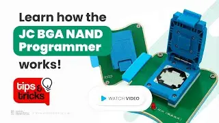 How JC BGA NAND Programmer works! (Tips and Tricks #13)