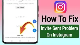 Fix Instagram Invite Sent Problem | Instagram Message Invite Send Problem