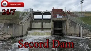 Secord Dam - Michigan - 24/7 HD Live Stream