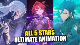 Wuthering Waves All 5 Star Character Ultimate Animation | Wuthering Waves