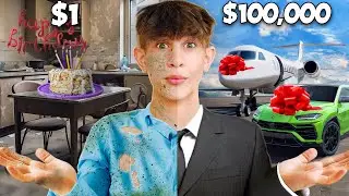 $1 vs $100,000 Birthday Presents!