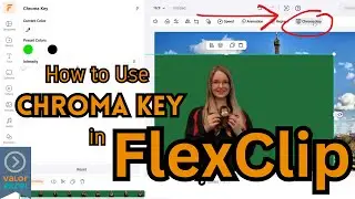 How to Use Chroma Key in FlexClip