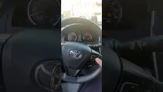 Reset Maintenance Required Light on a 2016 Toyota Camry сброс после замены масла