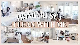 HOME RESET WITH ME | GETTING MY HOME CLEAN FOR THE WEEK // LoveLexyNicole