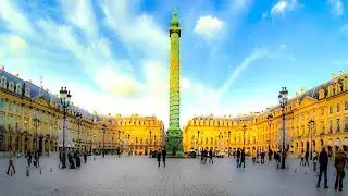 A Walk Around  the Place Vendôme, Paris