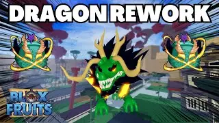 Blox Fruits LIVE! Dragon Rework! UPDATE 24!