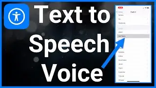 How To Change Text To Speech Voice On iPhone