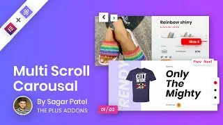 Multi Scroll js for Full height One Page Scrolling in Elementor