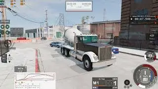 BeamNG Drive West Coast hard driving Gavril T series mixer