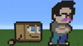 Minecraft Tutorial: How To Make Markiplier (PewDiePie: Legend of the Brofist)