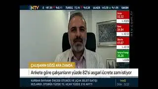 Levent Dicle | Eleman.net CEO | NTV HABER 29.05.2024 | Asgari Ücret Ara Zam 2024