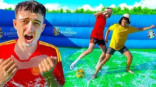 EURO 2024 SLIP N SLIDE FOOTBALL TOURNAMENT!