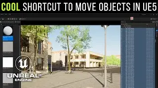 Unreal Engine 5.1 | Move objects without touching the gizmo