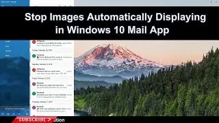 How to Stop Images Automatically Displaying in Windows 10 Mail App