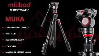 miliboo MUKA | Video Tripod | Ready to travel