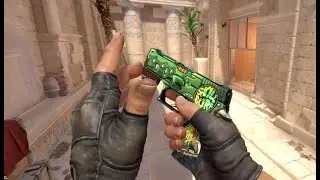 A Green P250: P250 See Ya Later (Stattrak) Holo Sticker Craft In-game Demo Version 2