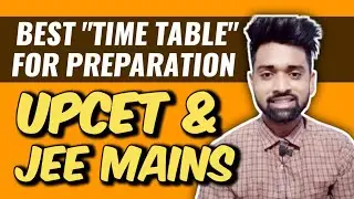 CUET/JEE Mains Preparation time table || How to prepare for cuet ug & jee 2022??