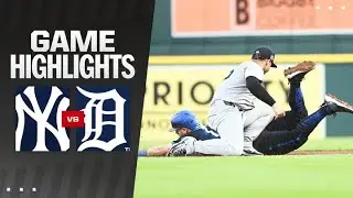 Yankees vs. Tigers Game Highlights (8/16/24) | MLB Highlights