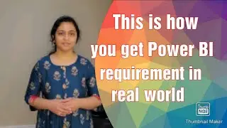 1.4 Understand the requirement and get the data needed | Power BI tutorial for beginners