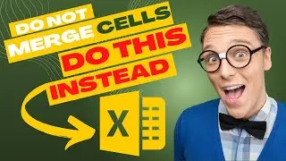 Excel Hack: How to Merge Cells with Center Across Selection for Easy Spreadsheets