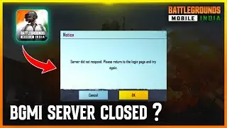 Bgmi Server Closed ? Bgmi Server Authentication Error 😨 Kumari Gamer