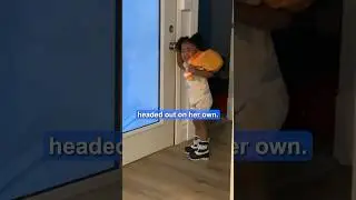 Little girl packs bag full of toy food to run away for adorable reason 🥹❤️