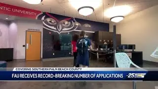 Florida Atlantic University receives record number of applications