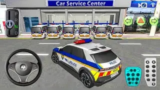 All Police Officer Cars Servicing in Auto Repair Shop - 3D Driving Class 2024 - Android gameplay